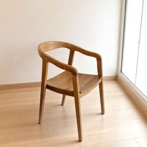 Silla madera comedor Nórdica curvo Bali - SILVINA C (6)