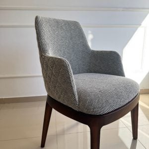 Sillón cabecera apoyabrazos madera Moderna Emily - SILVINA C 2 (2)