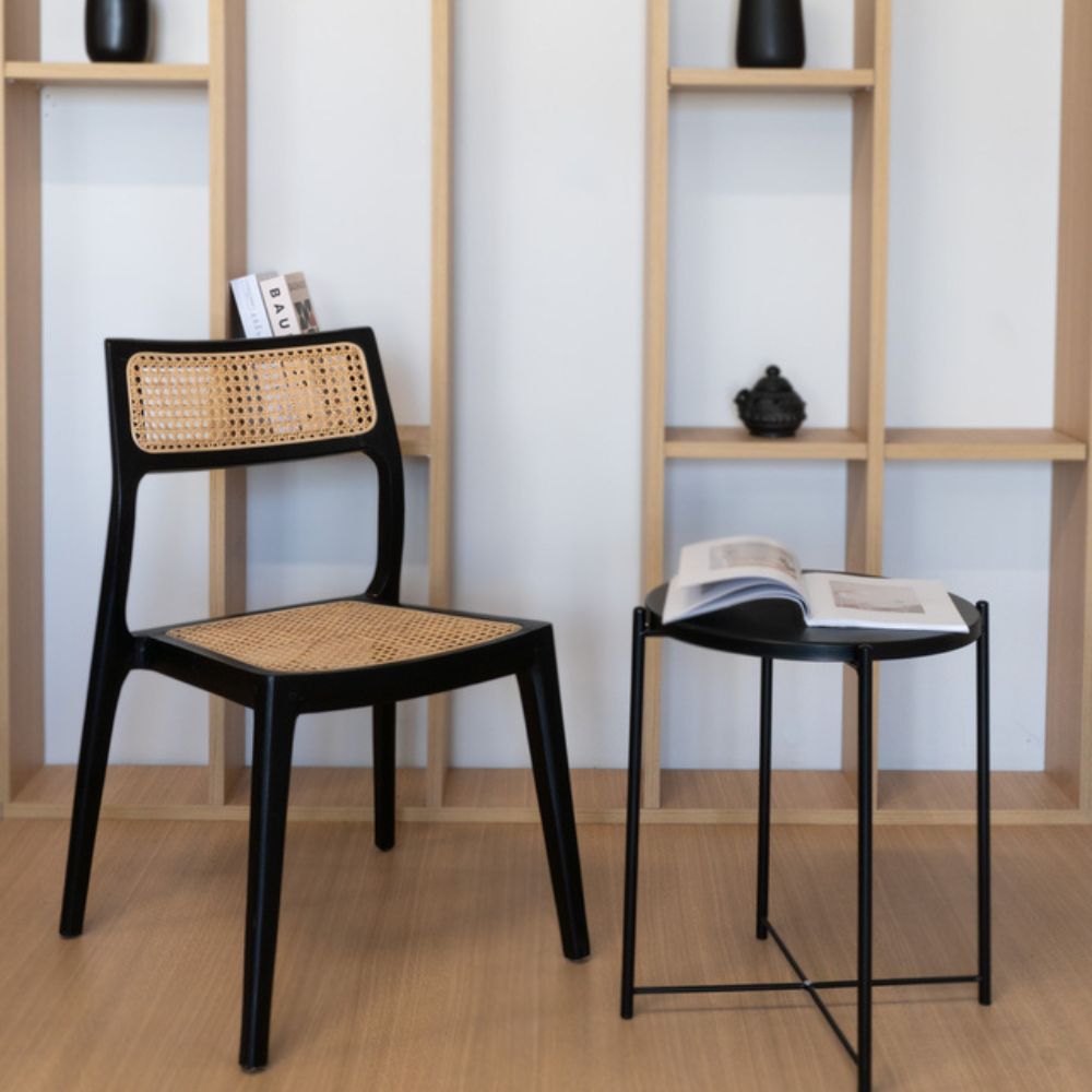 Silla comedor madera esterilla teka Lessa - SILVINA C (8)