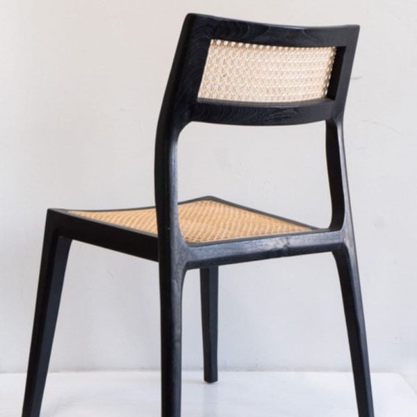Silla comedor madera esterilla teka black Lessa - SILVINA C (8) 1 (1)