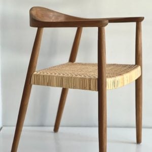 Silla puntera apoyabrazos esterilla teka Keny - SILVINA C (3)