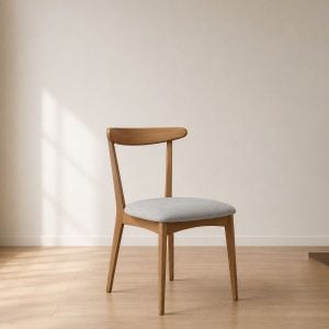 Silla Nórdica comedor madera Ken - SILVINA C 24