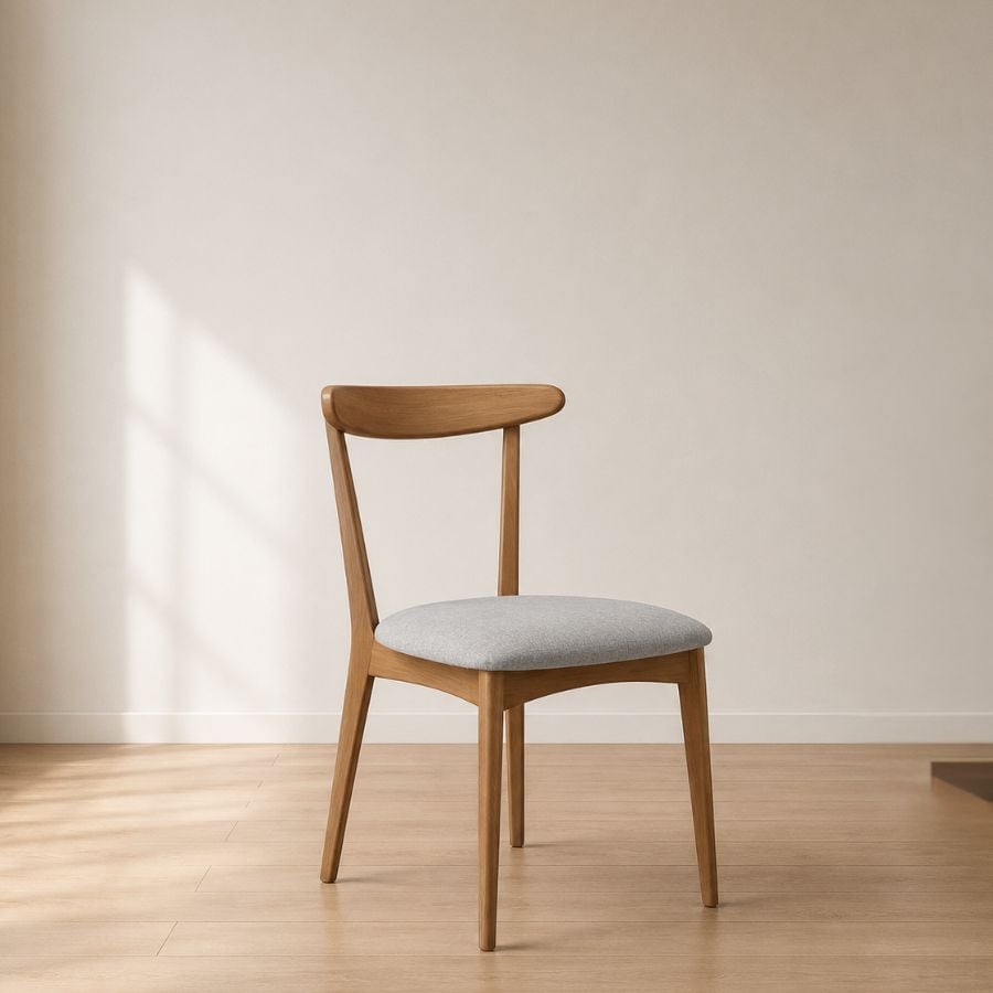 Silla Nórdica comedor madera Ken - SILVINA C 24 Silla Nórdica comedor madera Ken - SILVINA C 24
