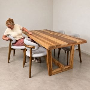 Silla comedor Nórdica diseño madera Paraíso Verba - SILVINA C 421