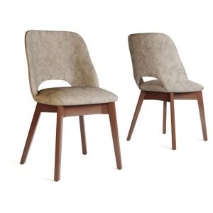 Silla comedor Nórdica tapizada Duna - SILVINA C 10