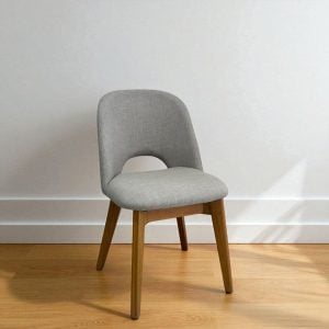 Silla comedor Nórdica tapizada Duna - SILVINA C