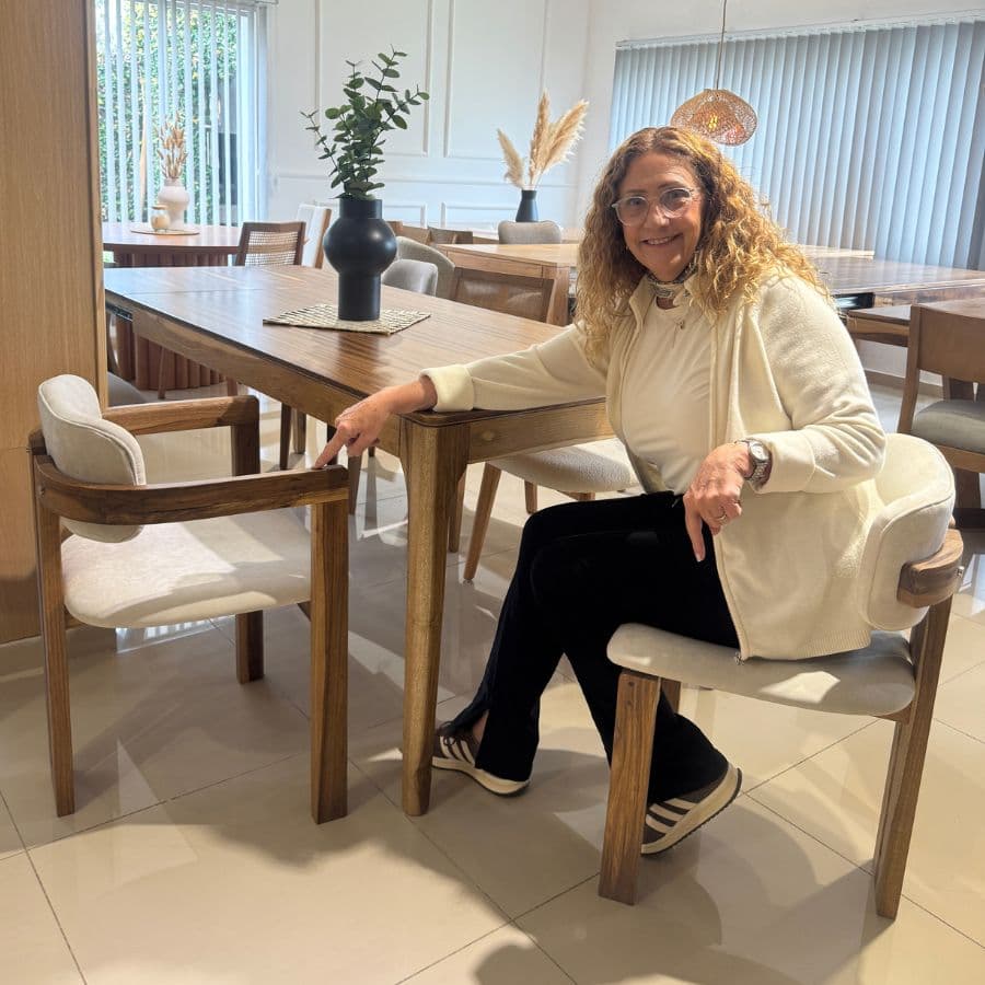Silla madera comedor diseño Petiribí Siena - SILVINA C 6342 Silla madera comedor diseño Petiribí Siena - SILVINA C 6342