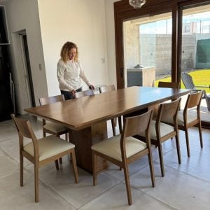 Mesa madera comedor Moderna Yoco - SILVINA C 1