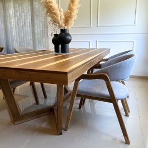 Mesa madera comedor diseño Moderna Roma - SILVINA C (8)