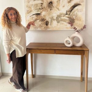 Recibidor madera Nórdico con cajones Moscú - SILVINA C 1113 (2)