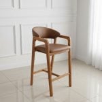 Banqueta alta barra madera Petiribí Alicia