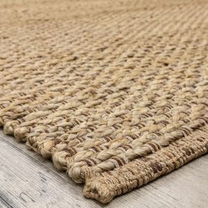 Alfombra yute Nórdica rectangular Zanvia - SILVINA C 4