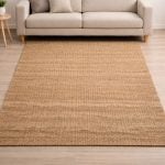 Alfombra yute Nórdica rectangular Zanvia