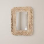 Espejo decorativo rectangular Fibra natural 80x60 Luma