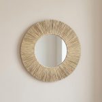 Espejo decorativo redondo pared Seagrass 60cm Calm