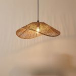 Lámpara colgante redonda Símil Yute 60cm Almida