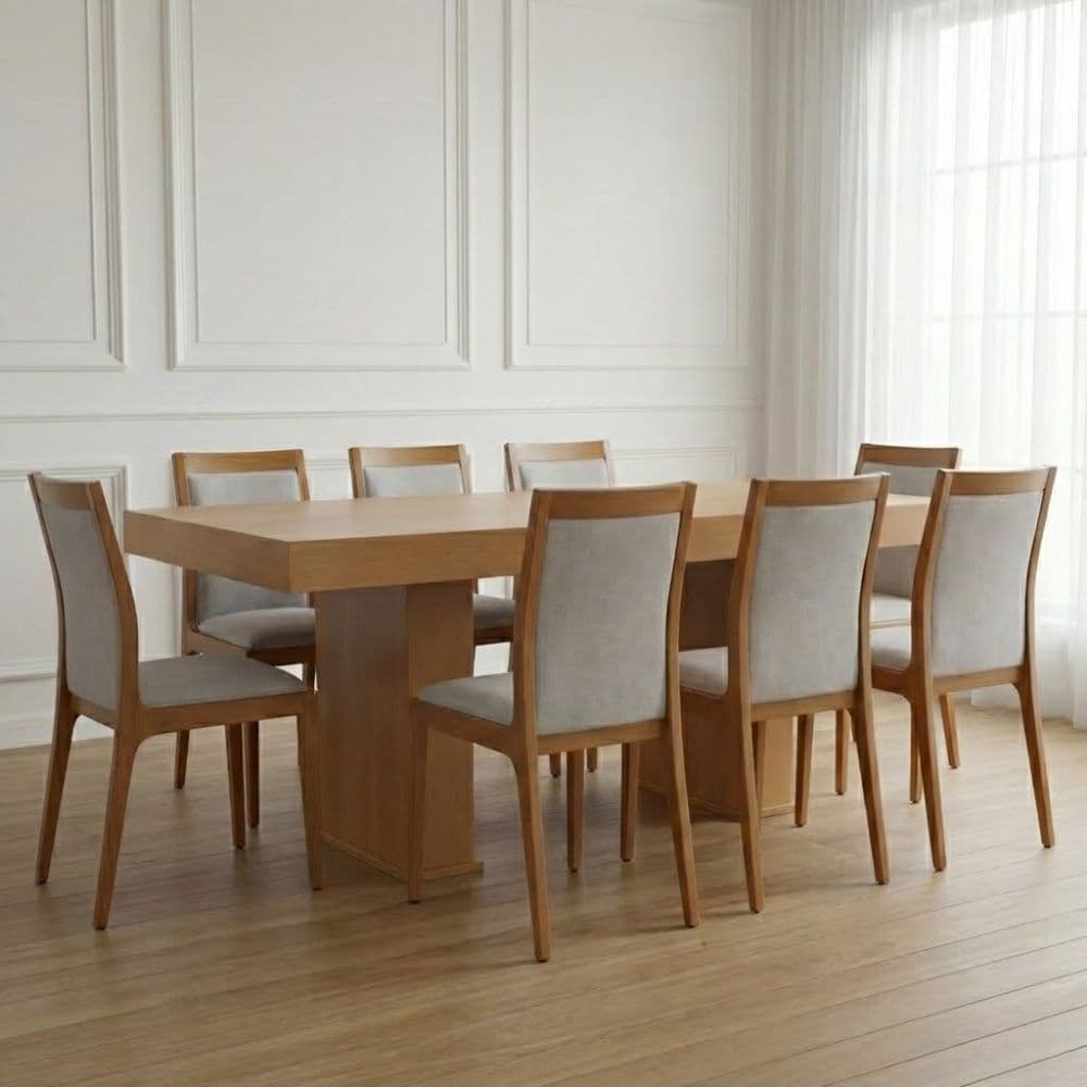 Mesa comedor madera diseño Guatambú Tron - SILVINA C (1) Mesa comedor madera diseño Guatambú Tron - SILVINA C (1)