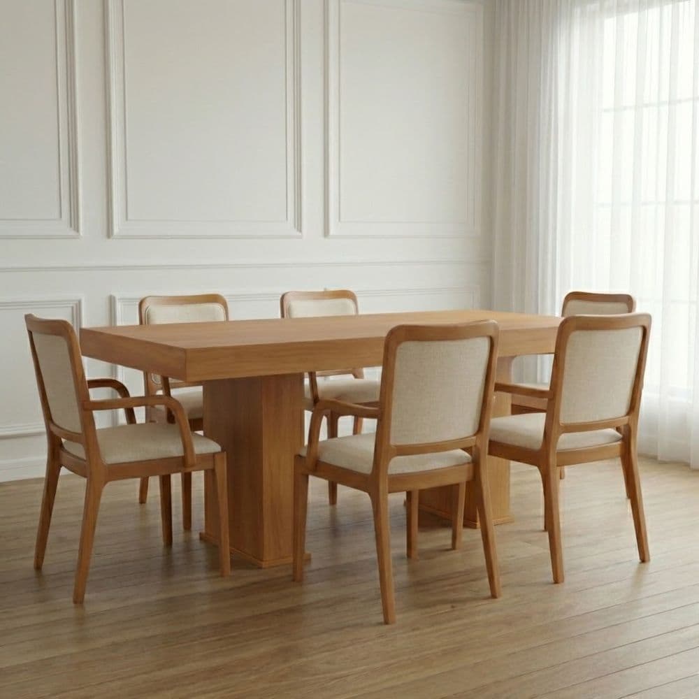 Mesa comedor madera diseño Guatambú Tron - SILVINA C (2) Mesa comedor madera diseño Guatambú Tron - SILVINA C (2)