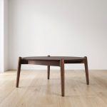Mesa ratona redonda madera Lenga Alba