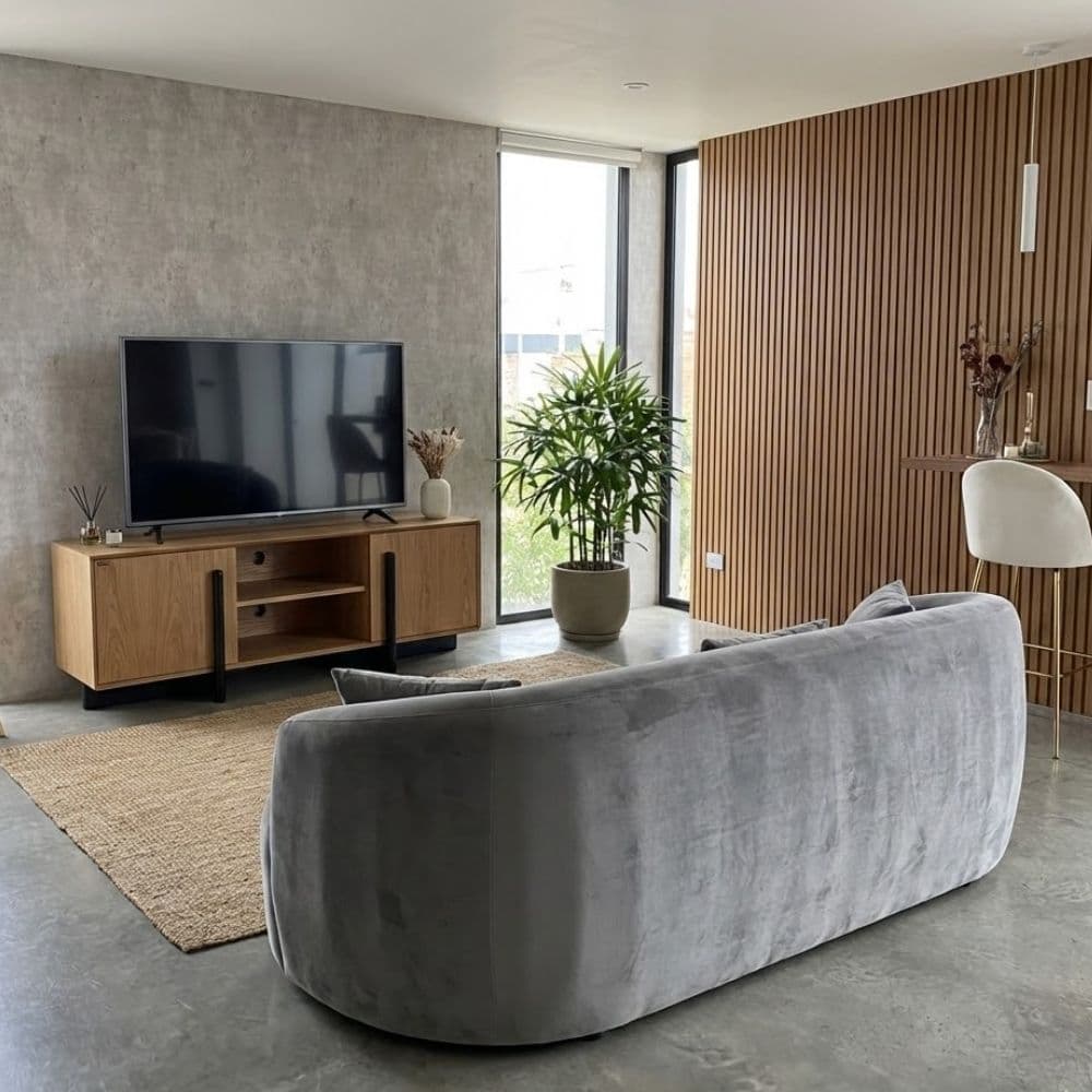 Rack tv living madera Paraíso Japandi - SILVINA C (2) Rack tv living madera Paraíso Japandi - SILVINA C (2)