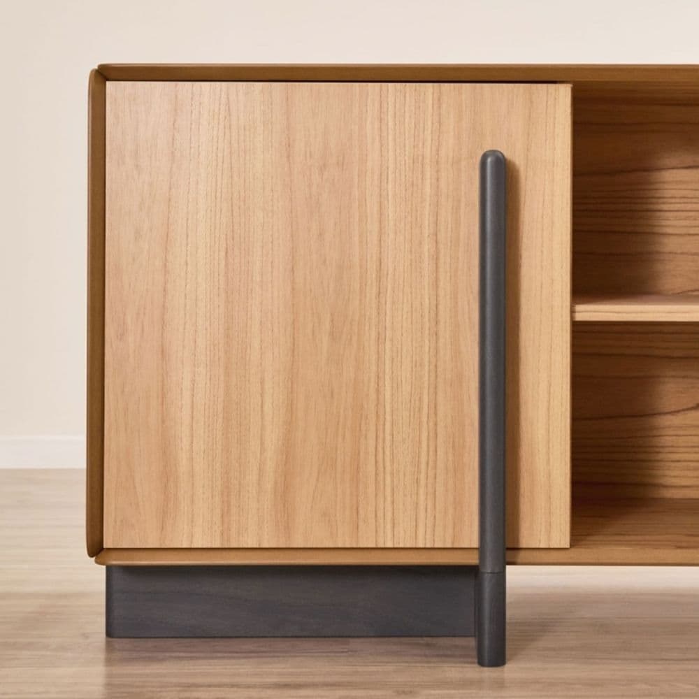 Rack tv living madera Paraíso Japandi - SILVINA C (4) Rack tv living madera Paraíso Japandi - SILVINA C (4)