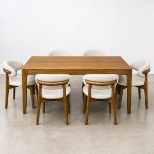Silla comedor Nórdica diseño madera Paraíso Verba - SILVINA C 5242