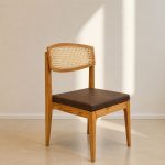 Silla madera esterilla apilable Paraíso Bogotá