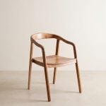 Silla madera Rústica apoyabrazos Teka Indonesia