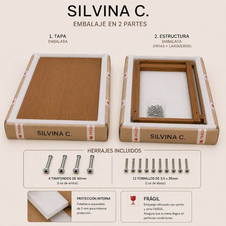 Mesa comedor madera Petiribí Moscú - SILVINA C 1214 (1) Mesa comedor madera Petiribí Moscú - SILVINA C 1214 (1)