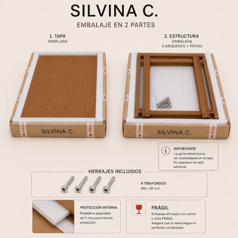 Mesa extensible madera Petiribí Moscú - SILVINA C 6342 (1) Mesa extensible madera Petiribí Moscú - SILVINA C 6342 (1)
