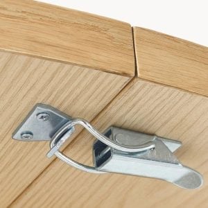 Mesa redonda extensible madera varillada Nativa - SILVINA C 1