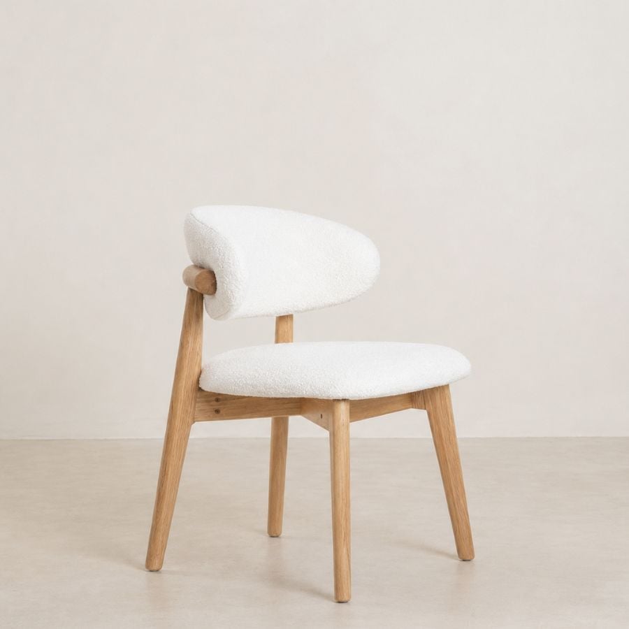 Silla comedor Nórdica diseño madera Paraíso Verba - SILVINA C 6443 Silla comedor Nórdica diseño madera Paraíso Verba - SILVINA C 6443