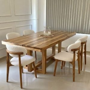 Silla comedor Nórdica diseño madera Petiribí Verba - SILVINA C 11