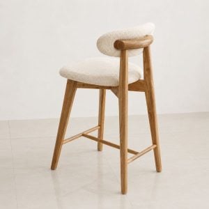 Banqueta alta desayunador Nórdica madera Paraíso Verba - SILVINA C 114