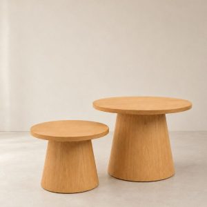 Mesa living centro duo madera Paraíso Genesis - SILVINA C