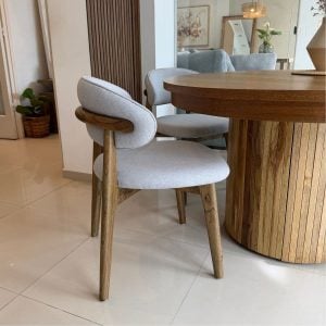 Silla comedor Nórdica diseño madera Paraíso Verba - SILVINA C 341