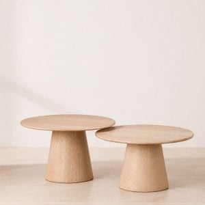 Mesas duo ratonas living Natural Nobile - SILVINA C 42