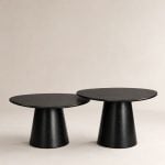 Mesas living ratonas duo Full Black Nero