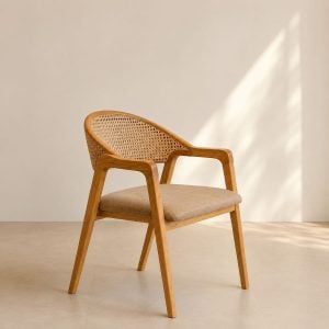 Silla comedor esterilla madera Petiribí - SILVINA C