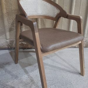 Silla comedor esterilla madera Petiribí Alba - SILVINA C 4312 (1)