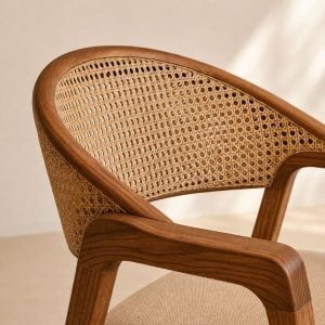 Silla comedor esterilla madera Petiribí Alba - SILVINA C 532 (1)