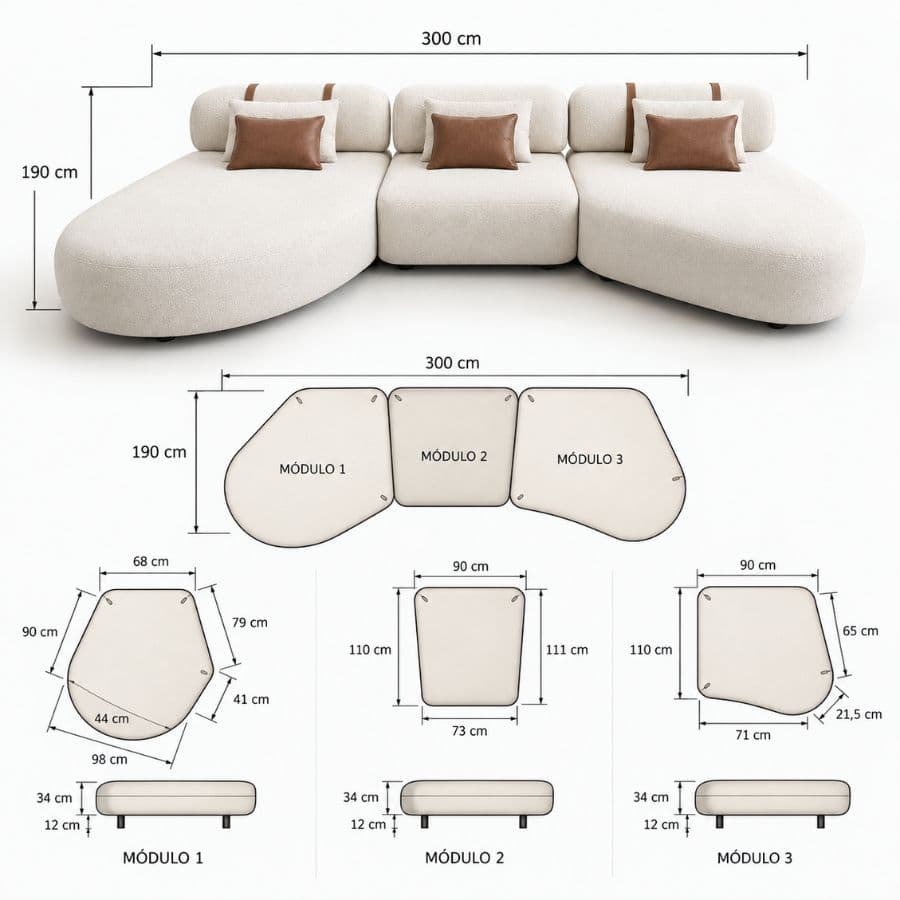 Medidas sillón esquinero Ruby - SILVINA C (1) Medidas sillón esquinero Ruby - SILVINA C (1)
