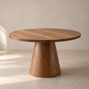 Mesa redonda madera cónica Petiribí Denver - SILVINA C 124