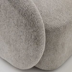 Sillón individual living redondo Giratorio Beige Lucy - SILVINA C (10)