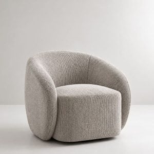 Sillón individual living Giratorio Beige Lucy - SILVINA C (6)